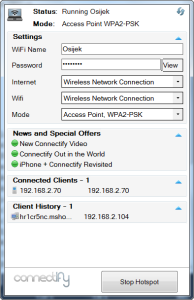 connectify hotspot 2010